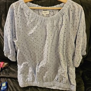 Light Blue Evereve top